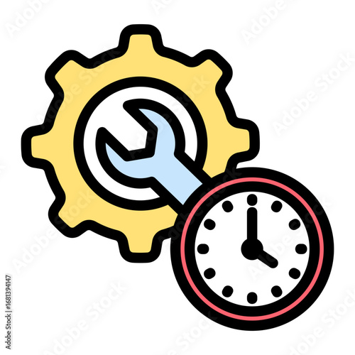 Repair Time Icon