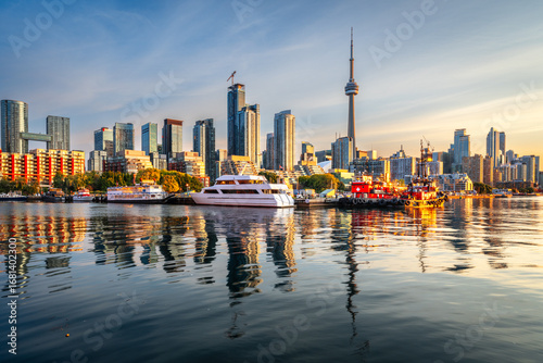 Photography Toronto, Ontario, Canada cityscape on Lake Ontario