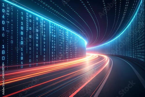 Energy Efficient Data Center with Luminous Server Racks and Wired Architecture