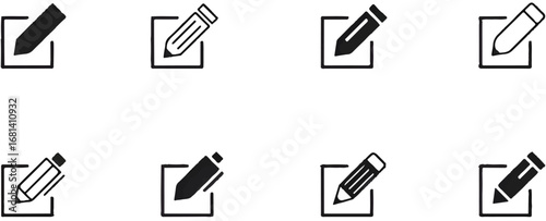 I see the image—it’s a set of pencil/edit icons