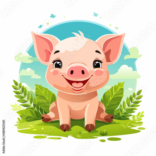Niedliches Ferkel
