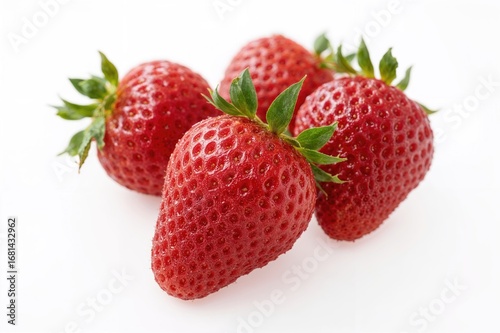 Wallpaper Mural Assortment of various berries displayed on a white background Torontodigital.ca