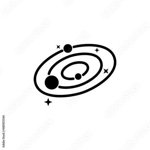 Galaxy Logo, Spiral, Astro, cosmic logo, Planets, galaxy planet, solar system, blackhole,
This logo is perfect for businesses and projects that aim to convey a sense of wonder, and exploration.