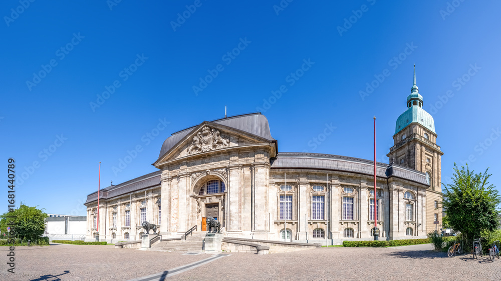 Fototapeta premium Stadtzentrum, Darmstadt, Hessen, Deutschland 