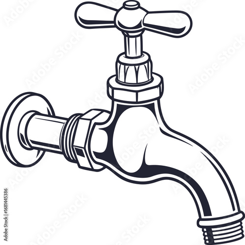 tap with water drop