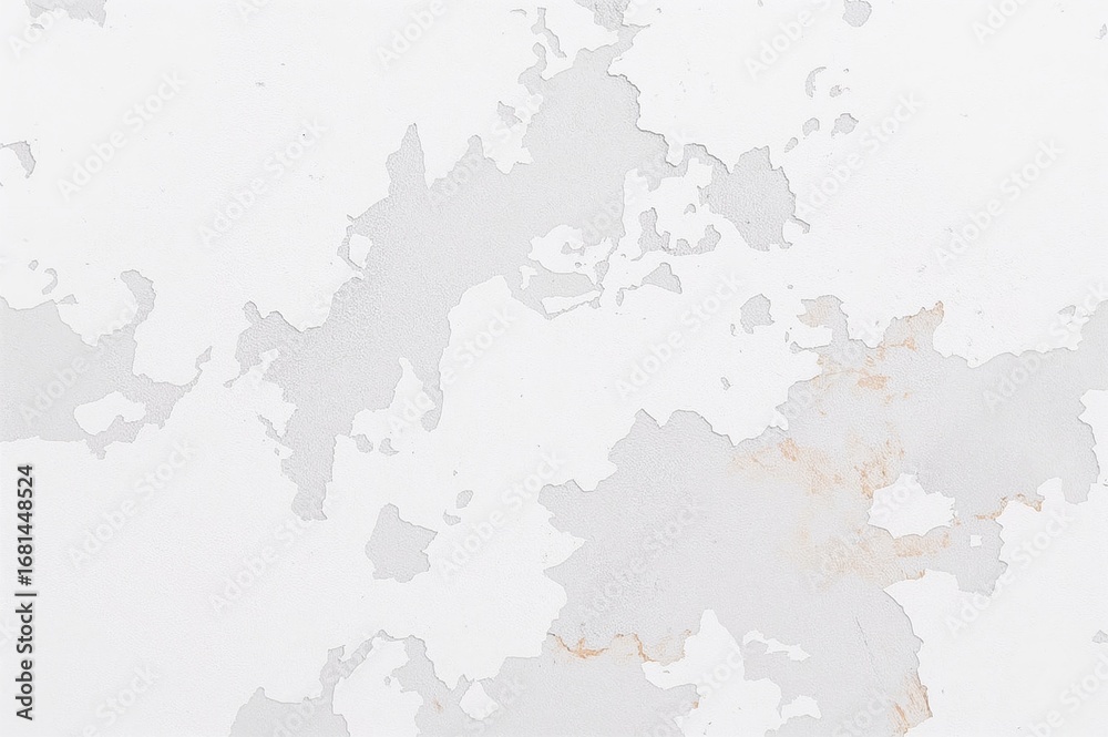 Obraz premium Unevenly painted white surface