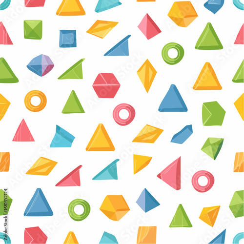 Seamless primitive geometric patterns for tissue and postcards. trendy hipsters modern color background. trendy geometric elements memphis card. vector illustration
2