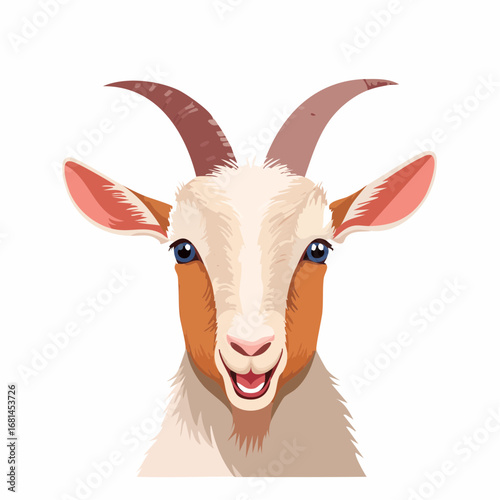 Niedliche Ziege