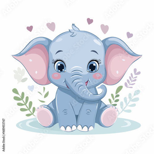 Niedlicher Elefant