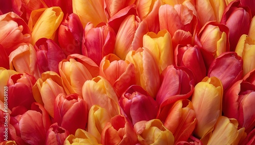 Tulip Flower Background
