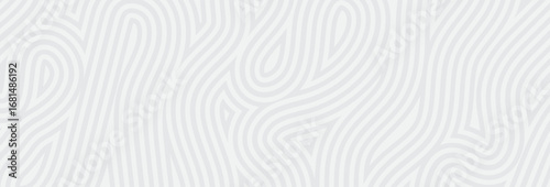 Subtle gray background features abstract patterns with winding curves and elegant flowing lines creating an eye-catching design perfect for modern minimalistic aesthetics