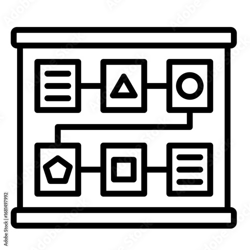 Project Plan  Icon Set Multiple Style Collection