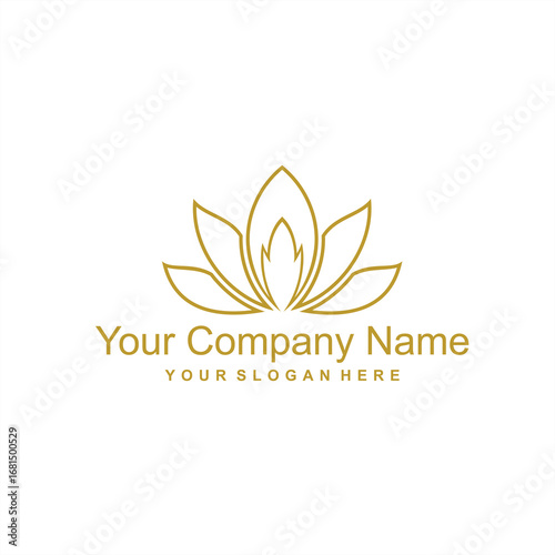 Laser Spa Logo or medical spa logo that is very luxurious and elegant