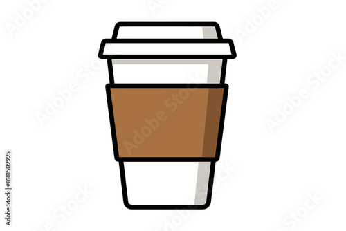 Vector Illustration of a Coffee To Go Cup