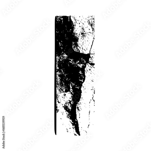 Abstract grunge texture vector design for black and white background with artistic element effect
