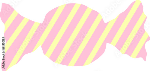 vector illustration of a candy
