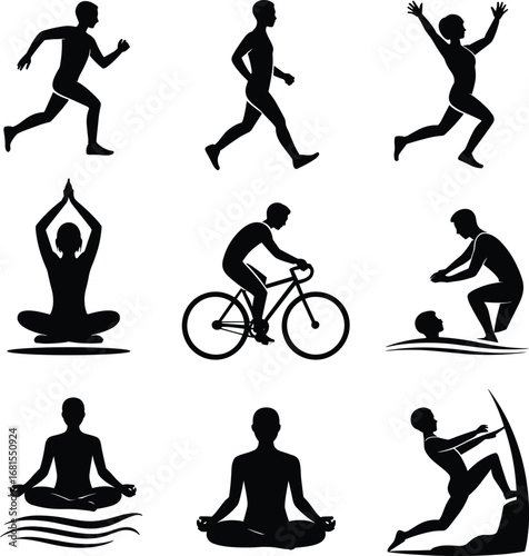 yoga poses set