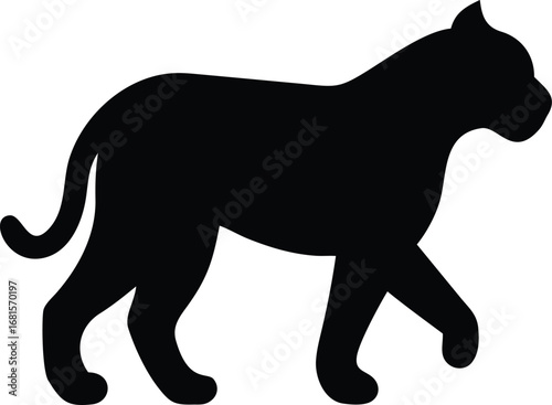 Panther vector illustration design panther logo design template