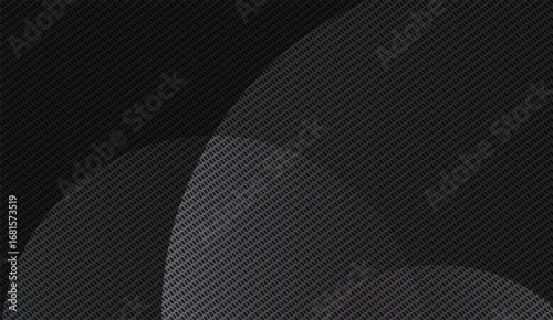 Wallpaper Mural Dark grey background presents intersecting textured circles, creating a subtle geometric pattern with a modern, industrial aesthetic, offering a versatile design element Torontodigital.ca