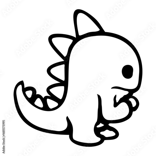 Stegosaurus Afraid Fearful Unhappy Argue Apologize Sad Sorry