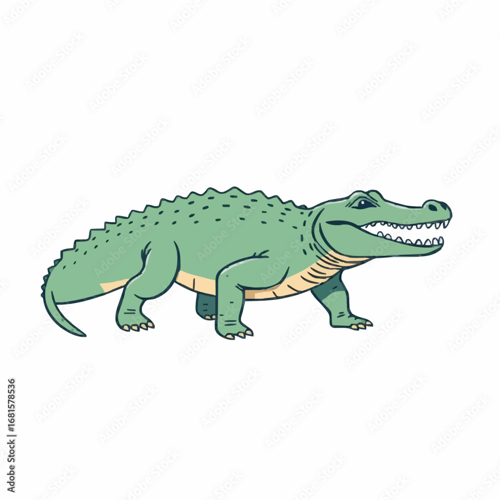 Fototapeta premium Crocodile 115