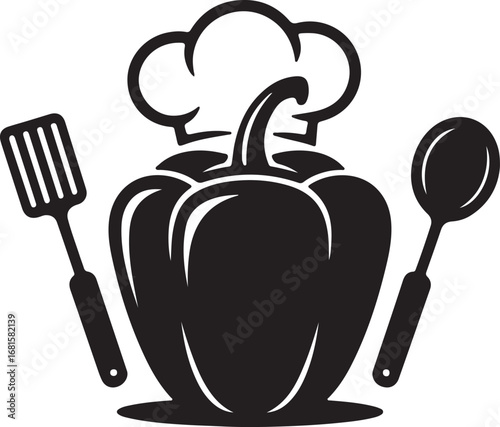 Simple vector illustration of fork spoon and knife cutlery set for restaurant and dining icon