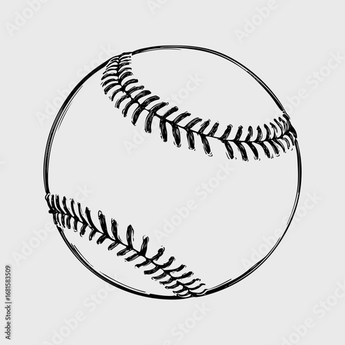 Baseball Sport Icon Flat Black Retro Vintage Graphic, Baseball Player Sport Lover Friendship Gift Idea Baseball Design Vector Art