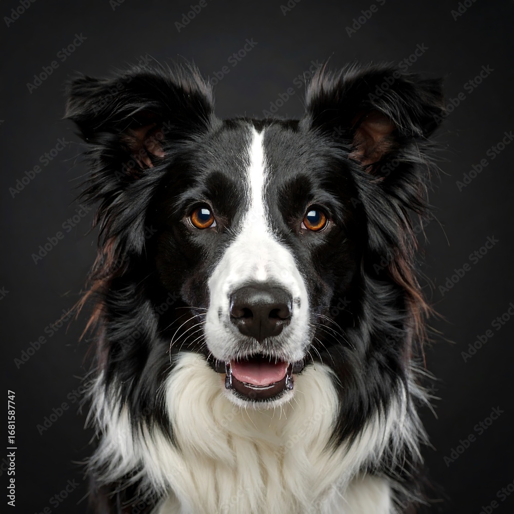Fototapeta premium Portrait of a Border Collie