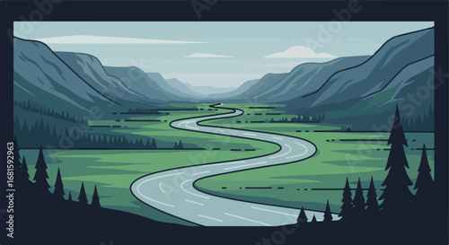 Mountain road