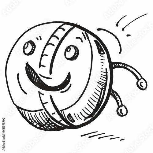 snail cartoon coloring page