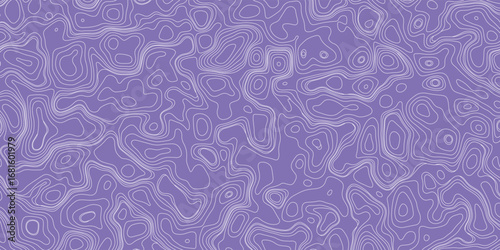 Futuristic mapping illustration with irregular elevation linework textures