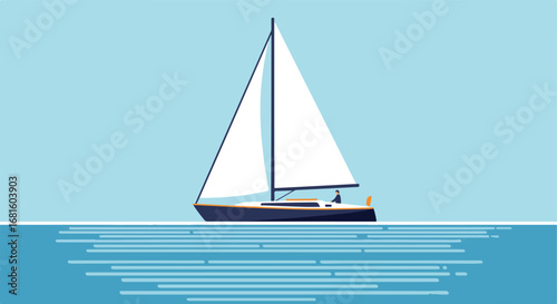 Sailing scene