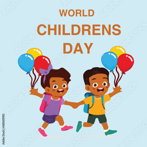 World Children Day promotes child rights protection education equality health and overall well being