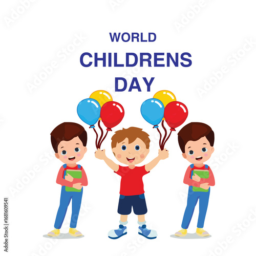 World Children Day promotes child rights protection education equality health and overall well being