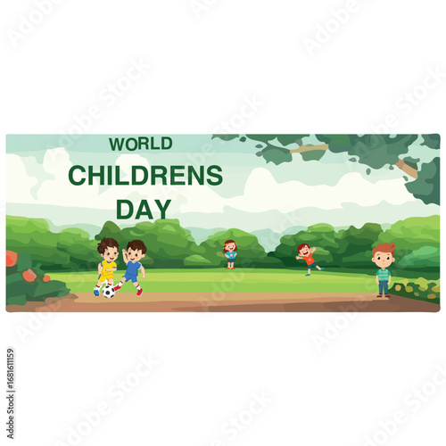 World Children Day promotes child rights protection education equality health and overall well being