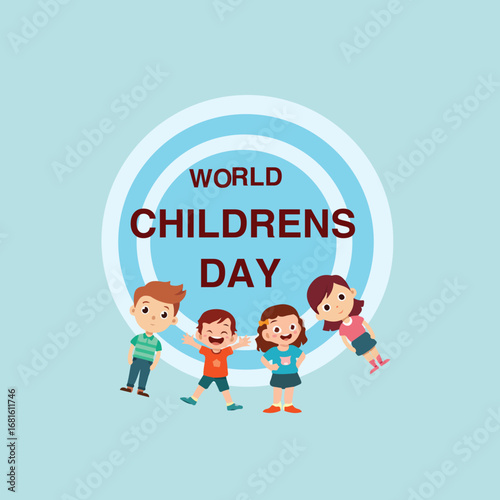 World Children Day promotes child rights protection education equality health and overall well being