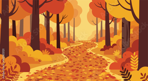 Autumnal forest path (6)