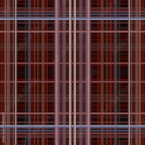 Wallpaper Mural Seamless abstract background. Square pattern Scotland. Background from lines Torontodigital.ca