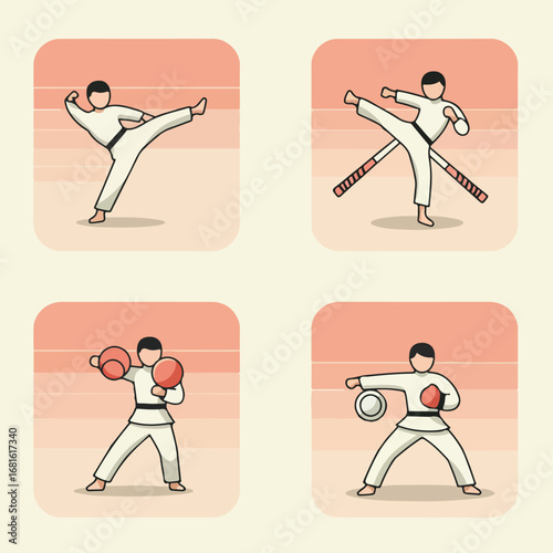 Karate moves