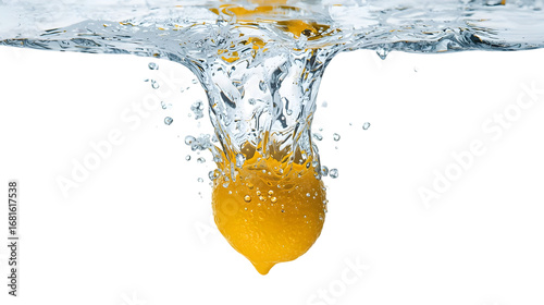 lemon in water