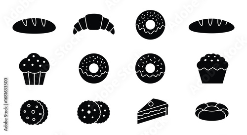 a variety of desserts including donuts cakes and pastries