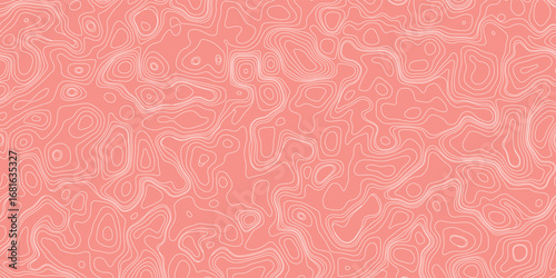 Modern abstract topography with layered contours and vibrant pastel gradient overlays