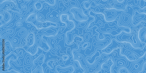 Modern abstract topography with layered contours and vibrant pastel gradient overlays
