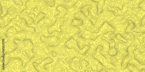 Creative abstract terrain design with layered contours and pastel color highlights