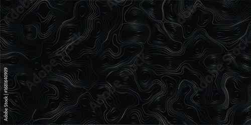 Creative topographic-inspired abstract vector background with flowing shapes and shadows