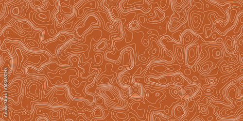 Topography-inspired abstract background with smooth curves and vibrant color palette