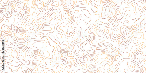 Artistic layered topographic map with soft shadows and realistic depth for creative projects