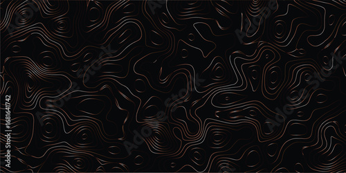 Creative abstract topographic pattern with gradient overlay for wallpaper and branding