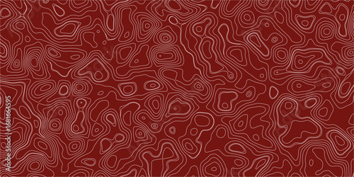 Futuristic mapping background with abstract irregular contour terrain forms