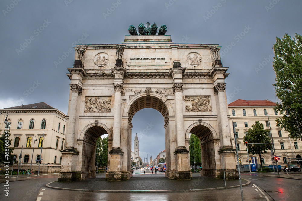 Obraz premium Visitando Munich, Alemania